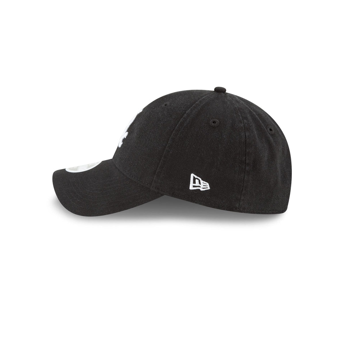 Casquette réglable 9TWENTY Core Classic noire pour femme des Chicago White Sox