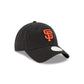 Casquette réglable 9TWENTY Core Classic noire pour femme des San Francisco Giants