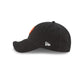 Casquette réglable 9TWENTY Core Classic noire pour femme des San Francisco Giants