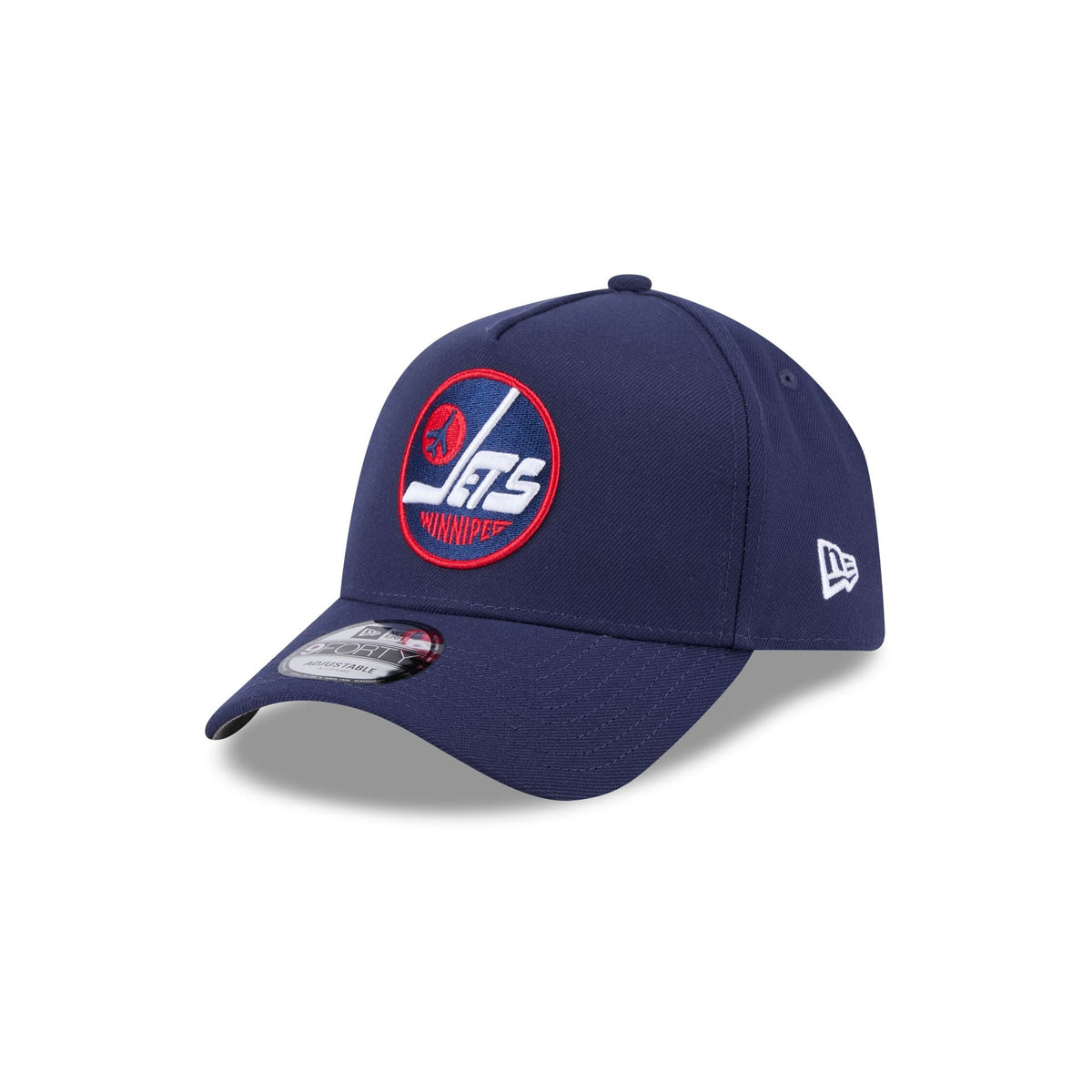 Casquette Snapback 9FORTY A-Frame des Winnipeg Jets, bleu marine