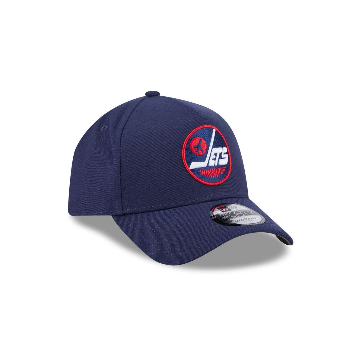 Casquette Snapback 9FORTY A-Frame des Winnipeg Jets, bleu marine