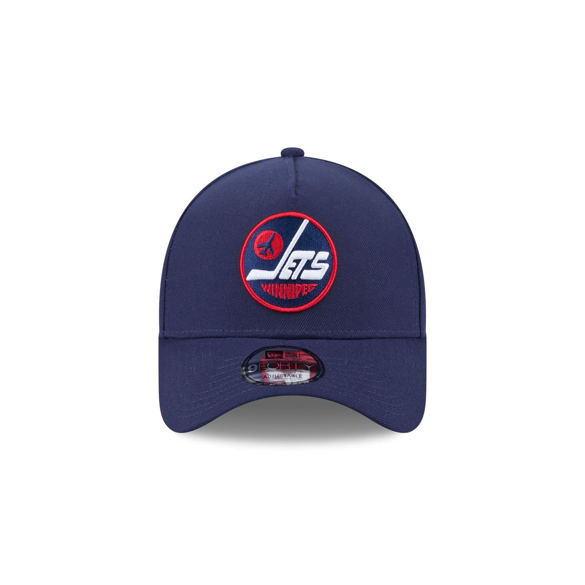Casquette Snapback 9FORTY A-Frame des Winnipeg Jets, bleu marine