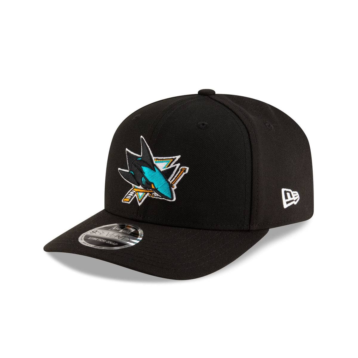 San Jose Sharks Team 9SEVENTY Stretch-Snap Hat