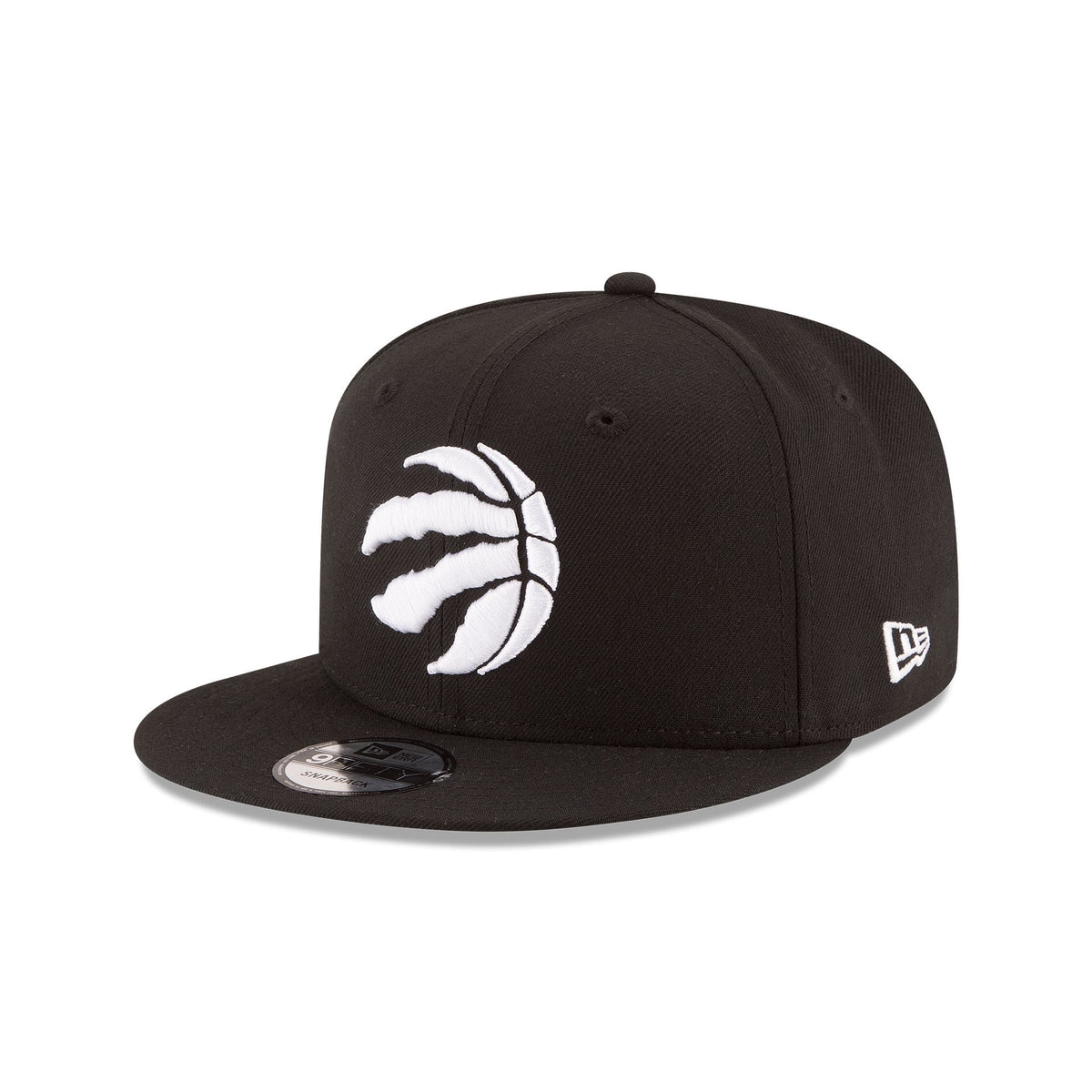 Casquette Snapback 9FIFTY Basique Noire & Blanche des Toronto Raptors