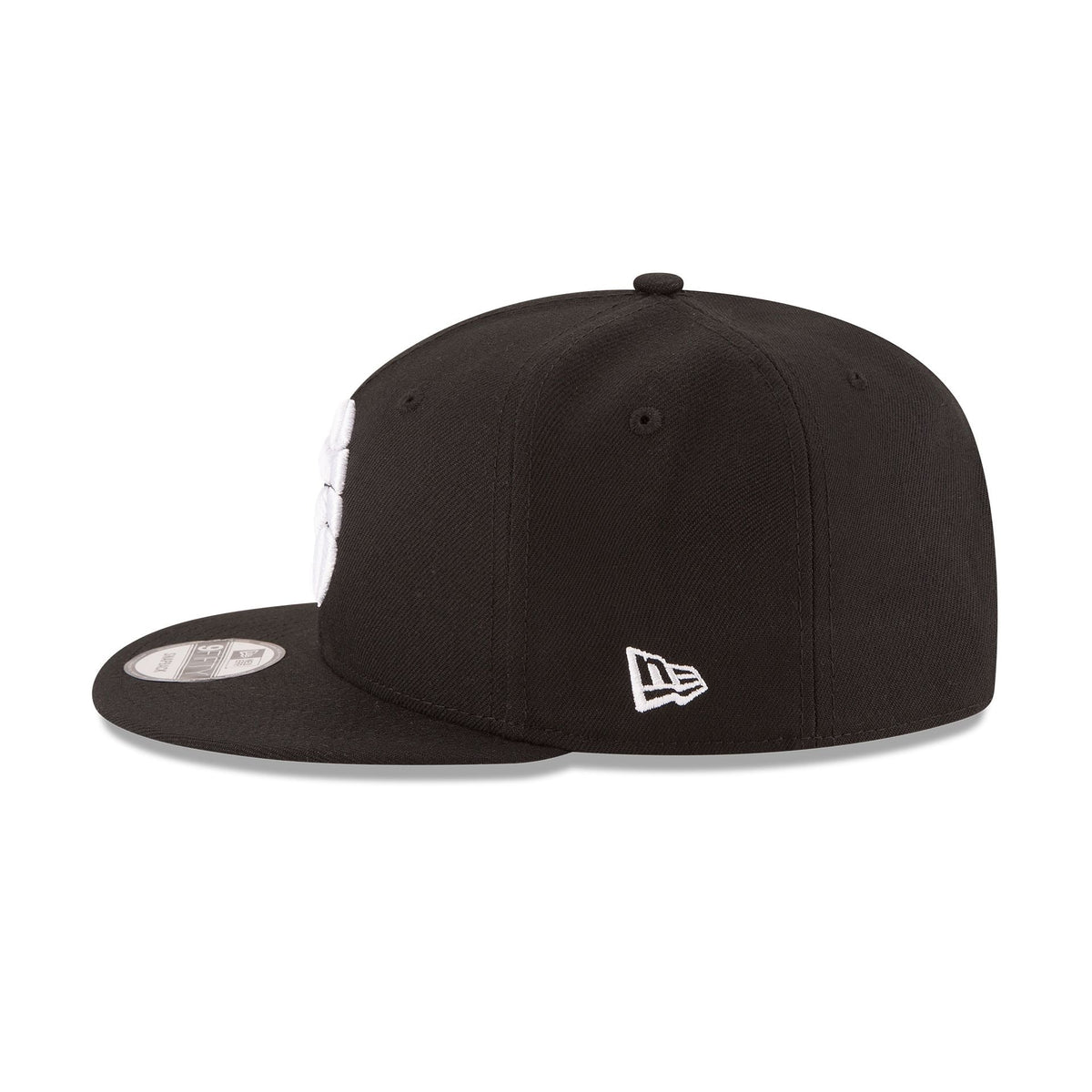 Casquette Snapback 9FIFTY Basique Noire & Blanche des Toronto Raptors