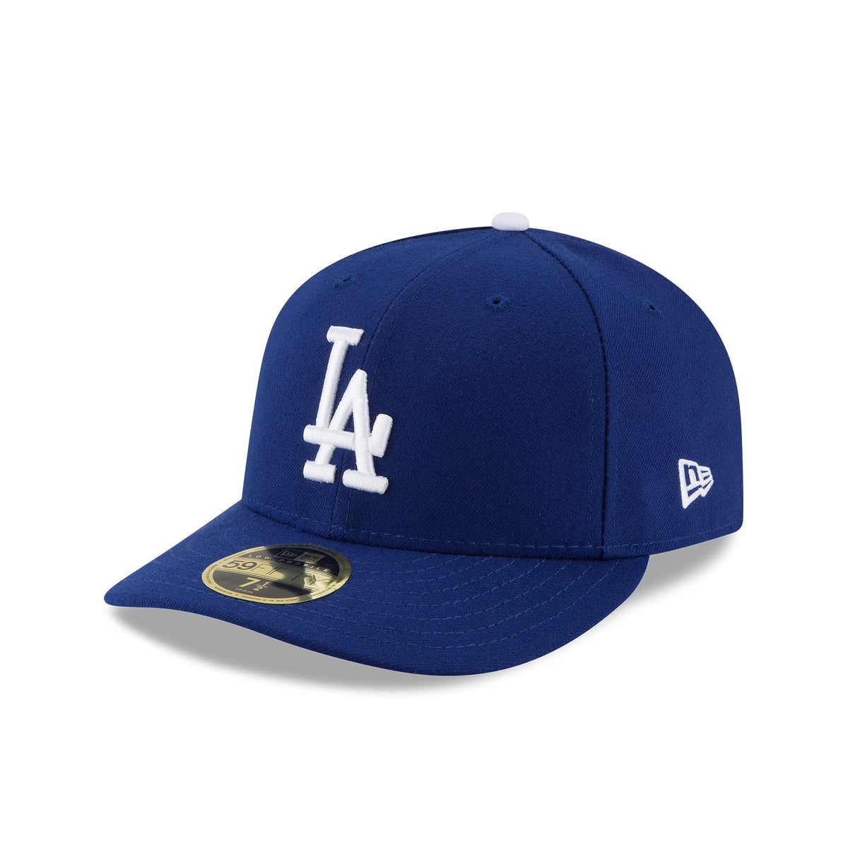 Casquette ajustée 59FIFTY à profil bas Authentic Collection des Los Angeles Dodgers