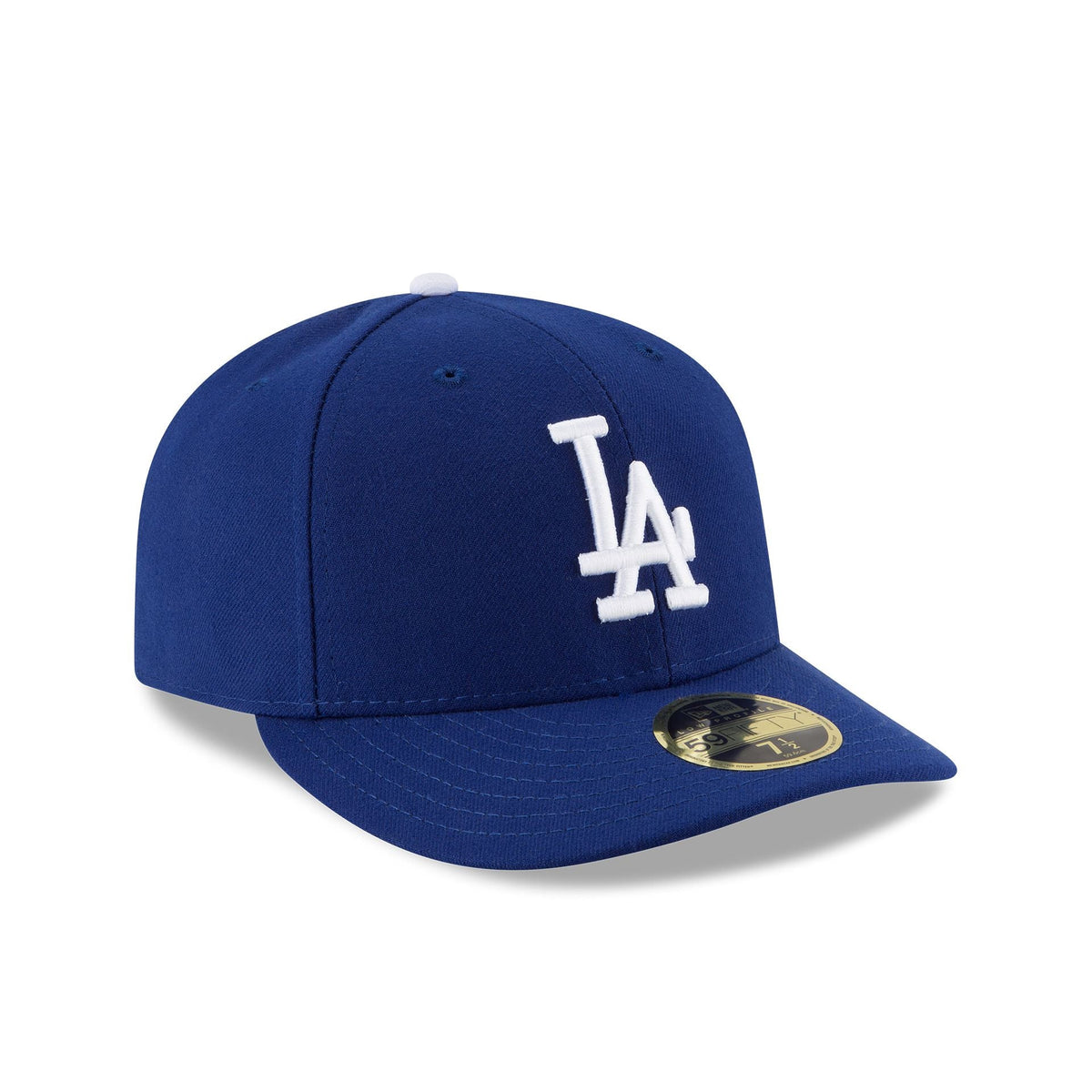 Casquette ajustée 59FIFTY à profil bas Authentic Collection des Los Angeles Dodgers