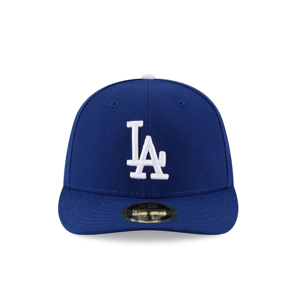 Casquette ajustée 59FIFTY à profil bas Authentic Collection des Los Angeles Dodgers