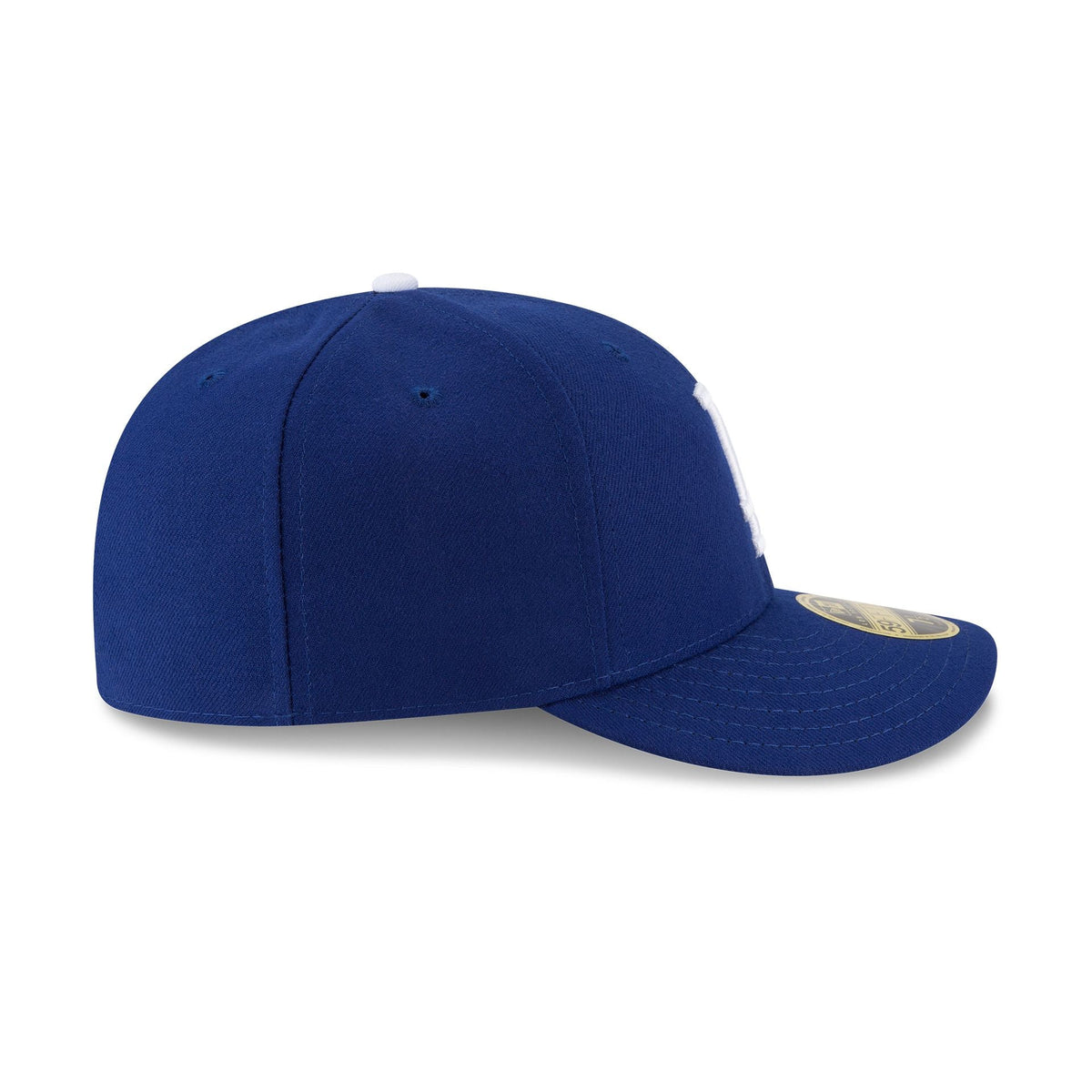 Casquette ajustée 59FIFTY à profil bas Authentic Collection des Los Angeles Dodgers