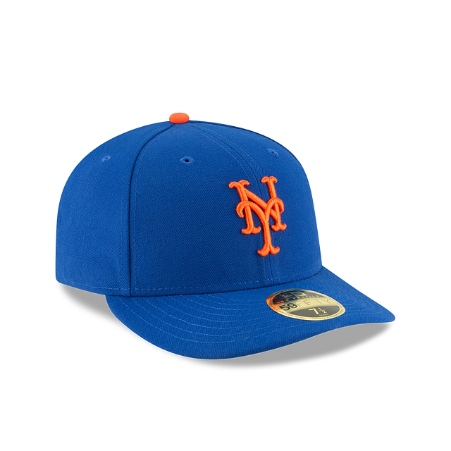 Casquette ajustée 59FIFTY à profil bas Authentic Collection des Mets de New York