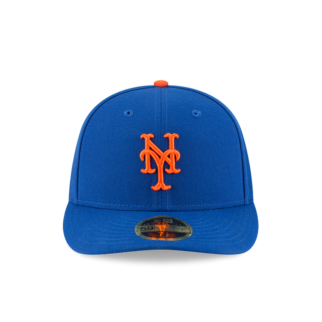 Casquette ajustée 59FIFTY à profil bas Authentic Collection des Mets de New York