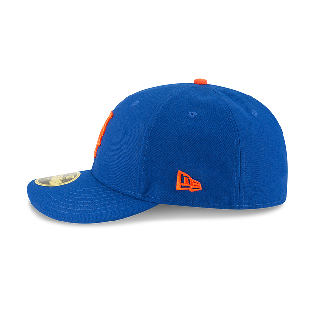 Casquette ajustée 59FIFTY à profil bas Authentic Collection des Mets de New York
