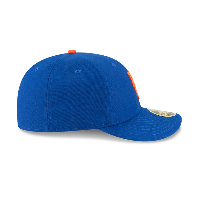 Casquette ajustée 59FIFTY à profil bas Authentic Collection des Mets de New York