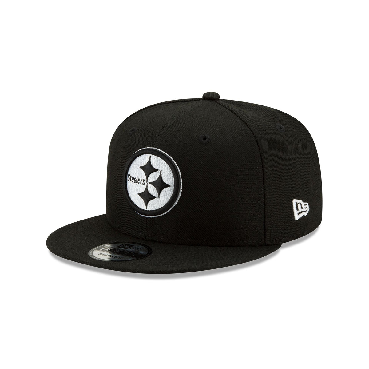 Casquette snapback 9FIFTY Pittsburgh Steelers noire et blanche classique