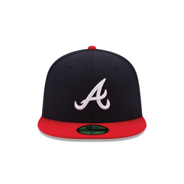 Casquette ajustée 59FIFTY Authentic Collection pour enfant des Atlanta Braves