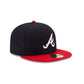 Casquette ajustée 59FIFTY Authentic Collection pour enfant des Atlanta Braves