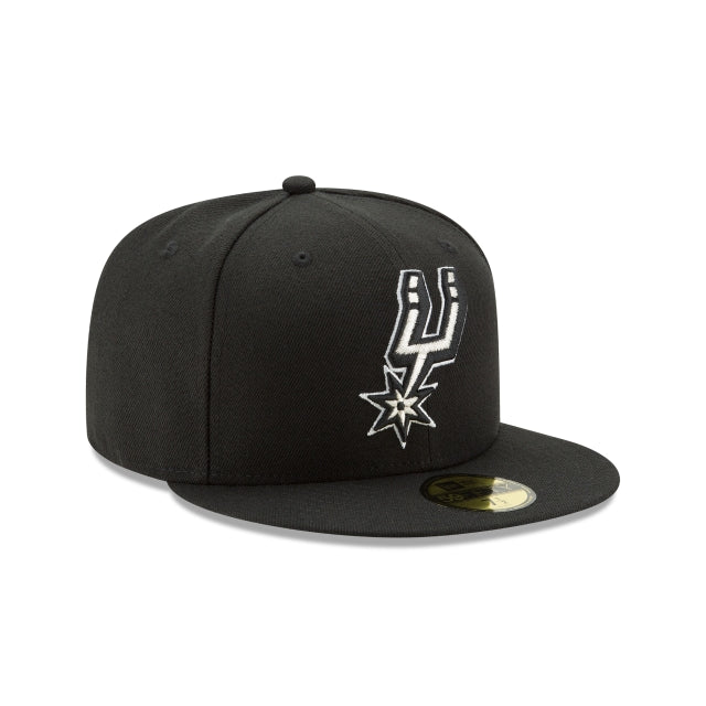 Casquette ajustée 59FIFTY des San Antonio Spurs aux couleurs de l'équipe