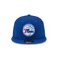 Casquette ajustée 59FIFTY des 76ers de Philadelphie aux couleurs de l'équipe