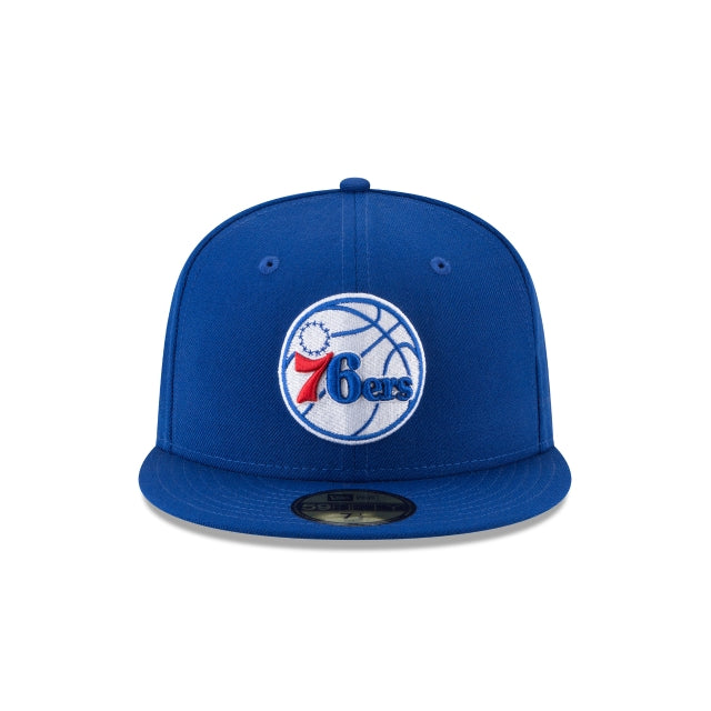Casquette ajustée 59FIFTY des 76ers de Philadelphie aux couleurs de l'équipe