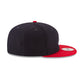 Casquette snapback 9FIFTY basique aux couleurs de l’équipe des Braves d’Atlanta