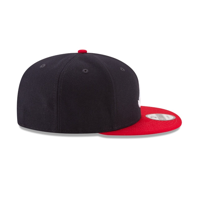 Casquette snapback 9FIFTY basique aux couleurs de l’équipe des Braves d’Atlanta