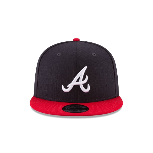 Casquette snapback 9FIFTY basique aux couleurs de l’équipe des Braves d’Atlanta