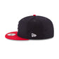 Casquette snapback 9FIFTY basique aux couleurs de l’équipe des Braves d’Atlanta