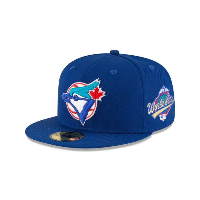 Casquette ajustée 59FIFTY en laine des Blue Jays de Toronto, Série mondiale 1993
