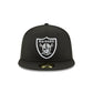 Casquette ajustée 59FIFTY des Las Vegas Raiders