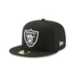 Casquette ajustée 59FIFTY des Las Vegas Raiders