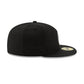 Casquette ajustée noire 59FIFTY des Steelers de Pittsburgh
