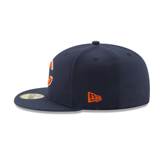Casquette ajustée Chicago Bears bleu marine 59FIFTY