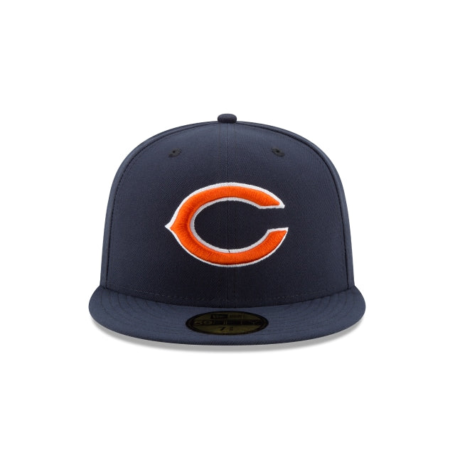 Casquette ajustée Chicago Bears bleu marine 59FIFTY