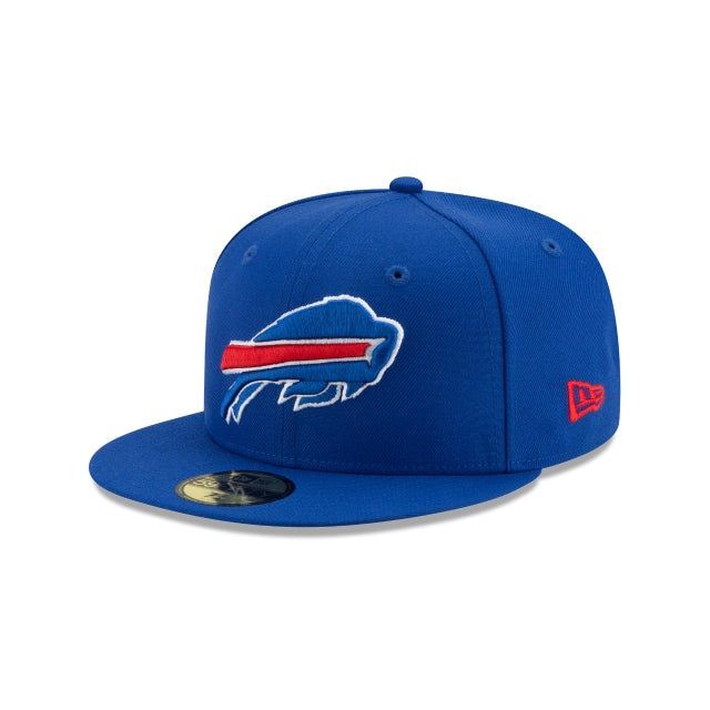 Casquette ajustée bleue 59FIFTY Buffalo Bills